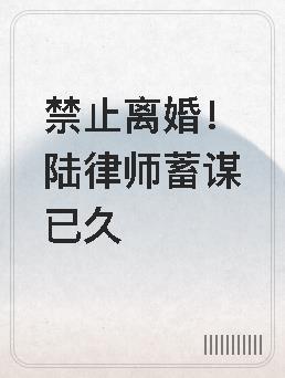 禁止离婚!陆律师蓄谋已久免费阅读