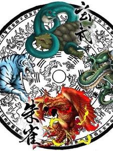 四象对应神兽
